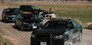 2022 Greenlight Limited Edition Hollywood Yellowstone 2011 Dodge Charger Pursuit negro Llantas de Goma