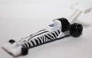1996 Hot Wheels McDonalds Happy Meal Roarin Rod Series Dragster blanco - En Bolsa Baggie