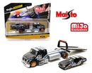 2022 Maisto Design 1:64 MiJo Exclusives Elite Transport Limited Edition 1/3,600 International Durastar Flatbed y 1988 Ford Mustang LX con Llantas de Goma