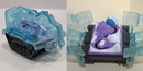 1995 Hot Wheels McDonalds Happy Meal North Pole Explorer Explorador del Polonorte celeste - En Bolsa Baggie
