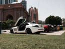 2026 Hot Wheels Premium Fast & Furious 25th Anniversary Rápidos y Furiosos Mercedes Benz SLS AMG Coupe Black Series blanco Llantas de Goma RR Primera Edición