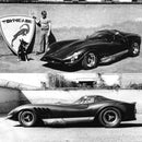 2000 Hot Wheels First Editions 1969 Tom Meade Ferrari Thomassima 3 rojo metálico LW Primera Edición