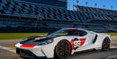 2022 Mini GT MiJo Exclusives 1:64 Limited Edition 1/3000 Ford GT 2021 Heritage Edition blanco Llantas de Goma