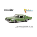2022 Greenlight Limited Edition California Lowriders 1970 Chevrolet Monte Carlo verde Llantas de Goma