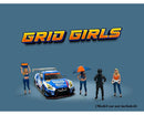 2024 American Diorama MiJo Exclusives 1:64 Limited Edition 1/3,600 Grid Girls Figuras Diorama de Carreras