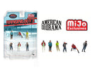 2025 American Diorama MiJo Exclusives 1:64 Limited Edition Hanging Out 3 Figuras Diorama Entusiastas del Automovilismo