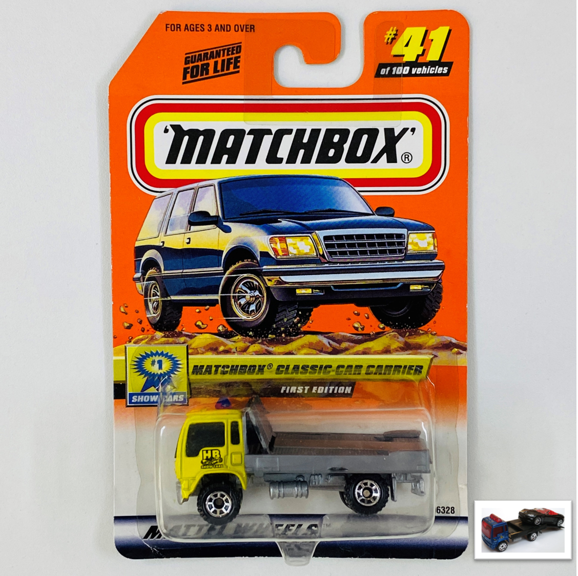 2000 Matchbox CHASE de Edición Limitada First Edition Show Cars Isuzu