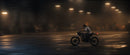 2025 Matchbox Indiana Jones Themed Ducati Scrambler negro con gris