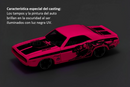 2025 Hot Wheels Walmart Exclusive Neon Speeders 70 Dodge Hemi Challenger rosado neón NS6