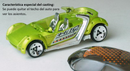 2004 Hot Wheels First Editions Hi I.Q. 032 verde SK5 Primera Edición