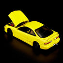 2024 Hot Wheels RLC 1995 Honda Integra TYPE R Exclusivo Red Line Club amarillo phoenix Llantas de Goma RR