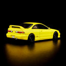 2024 Hot Wheels RLC 1995 Honda Integra TYPE R Exclusivo Red Line Club amarillo phoenix Llantas de Goma RR