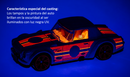 2025 Hot Wheels Walmart Exclusive Neon Speeders Datsun Fairlady 2000 Nissan blanco con rosado neón NS6