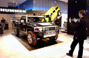 2006 Hot Wheels Treasure Hunts Hummer H3T Concept dorado con plata Llantas de Goma RR