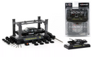 2023 M2 Machines Model Kit Limited Edition 1/9,750 Hooker 1970 Dodge Super Bee 383 R54 negro Llantas de Goma