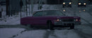 2025 Greenlight Hollywood True Romance 1974 Cadillac Eldorado morado Llantas de Goma
