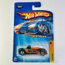 2005 Hot Wheels Track Aces Power Pipes 064 azul 5SP base ZAMAC