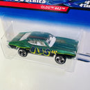 2000 Hot Wheels Seein’ 3-D Series Olds 442 Oldsmobile verde metálico 3SP
