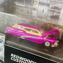 1999 Hot Wheels Collectibles Limited Edition Redwood Custom 50 Buick morado Llantas de Goma RR