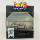 1999 Hot Wheels Collectibles Limited Edition King Kuda Plymouth Barracuda ZAMAC Llantas de Goma Redline RR base ZAMAC