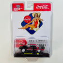 2021 M2 Machines Coca Cola Limited Edition 1/9,600 1957 Chrysler DeSoto Fireflite BB03 negro con rojo Llantas de Goma