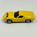 2009 Maisto Fresh Metal 1966 Lamborghini Miura P400 amarillo - Loose