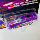 1997 Johnny Lightning Dragsters USA NHRA Limited Edition 1/15,000 K.C. Spurlock King of the Burnouts 95 Dodge Avenger Funny Car morado