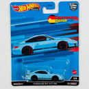 2022 Hot Wheels Premium Car Culture Deutschland Design Porsche 911 GT3 RS celeste Llantas de Goma RR