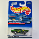 2000 Hot Wheels Seein’ 3-D Series Olds 442 Oldsmobile verde metálico 3SP