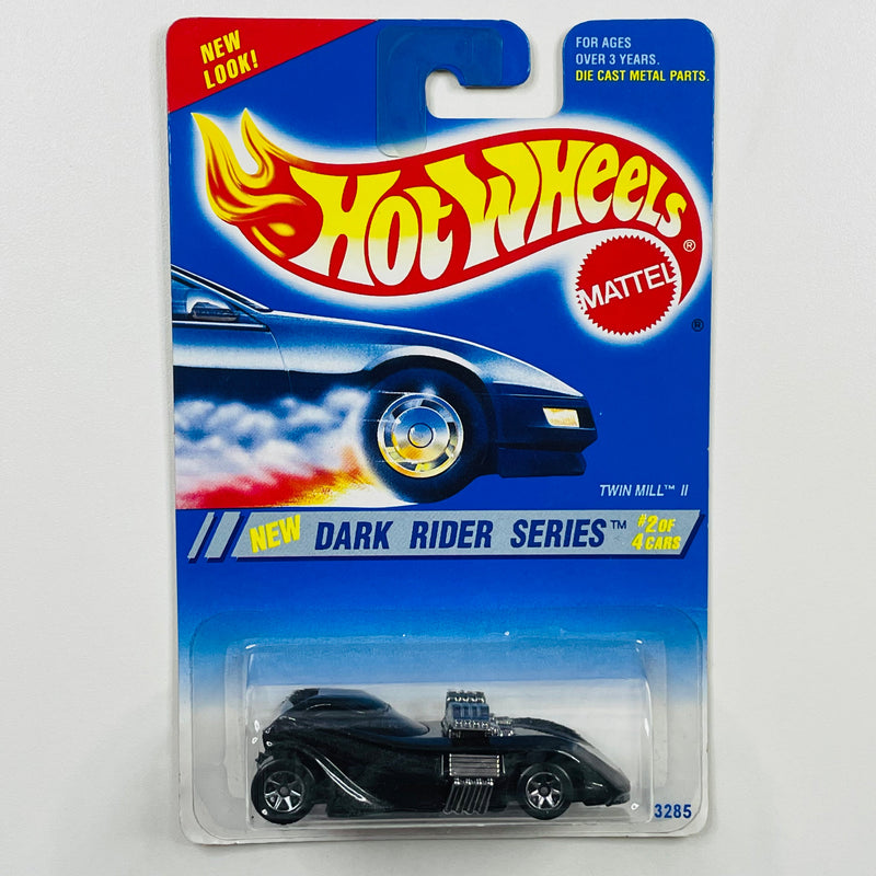 1995 Hot Wheels Dark Rider Series Twin Mill II negro 7SP