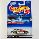 1999 Hot Wheels Surf n Fun Series Chevy Nomad blanco 5SP base ZAMAC