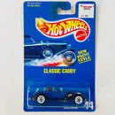 1990 Hot Wheels Classic Caddy 1935 Cadillac azul metálico WW base ZAMAC
