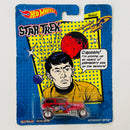 2014 Hot Wheels Premium Pop Culture Star Trek Commander Sulu Midnight Otto 1932 Ford Sedan rojo Llantas de Goma RR Redline base ZAMAC
