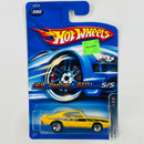 2006 Hot Wheels Motown Metal 69 Pontiac GTO 090 amarillo 5SP