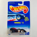 1996 Hot Wheels Twin Mill II 260 azul oscuro 5DOT variante aros plateados