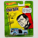 2014 Hot Wheels Premium Pop Culture Star Trek Commander Scotty Custom 52 Chevy celeste Llantas de Goma RR redline base ZAMAC