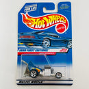 1999 Hot Wheels First Editions Baby Boomer azul metálico 5SP base ZAMAC Primera Edición
