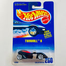 1996 Hot Wheels Twin Mill II 260 azul oscuro 5DOT variante aros blancos