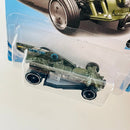 2019 Hot Wheels HW Moto Moto Wing verde oliva SK5 con DD8 Primera Edición