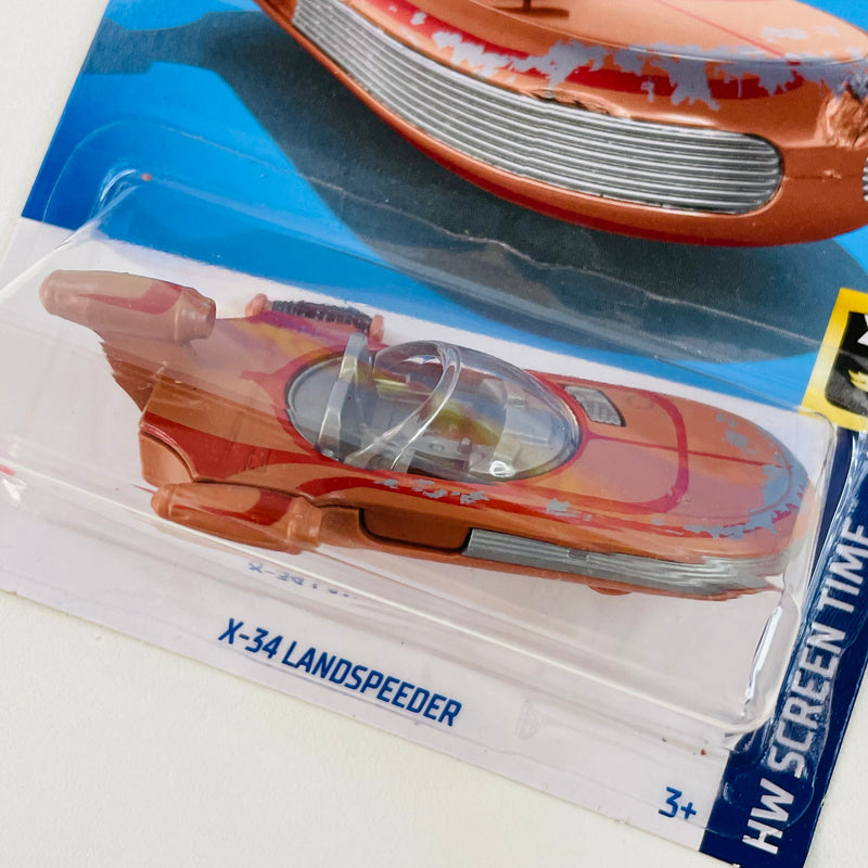 2022 Hot Wheels HW Screen Time Star Wars Luke Skywalker X-34 Landspeeder cobre 5SP