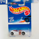 1997 Hot Wheels White Ice Series Colección Set de 4 - Speed Machine Mantis, Shadow Jet, Splittin Image II, Twin Mill II