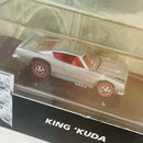 1999 Hot Wheels Collectibles Limited Edition King Kuda Plymouth Barracuda ZAMAC Llantas de Goma Redline RR base ZAMAC
