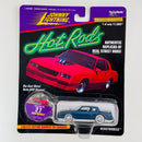 1997 Johnny Lightning Hot Rods Limited Edition 1/17,500 Keith Eickert Beastmobile 1986 Chevrolet Monte Carlo azul Llantas de Goma
