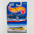 1998 Hot Wheels First Editions Solar Eagle III amarillo MC1 Primera Edición