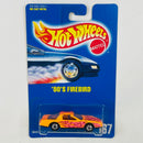 1992 Hot Wheels 80s Pontiac Firebird 167 naranja fluorescente BW