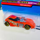 2000 Hot Wheels Mad Maniax Series Colección Set de 4 - Hot Wheels 500, Camaro Z28, Slideout, Twin Mill II