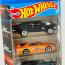 2023 Hot Wheels Fast & Furious Rápidos y Furiosos 5 Pack Set de 5 - 70 Dodge Charger R/T, Toyota Supra, 67 Mustang, 70 Chevelle SS, Aston Martin 1963 DB5