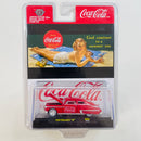 2021 M2 Machines Coca Cola Limited Edition 1/9,600 1950 Oldsmobile 88 BB03 rojo Llantas de Goma
