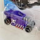 2021 Hot Wheels Tooned Pixel Shaker morado OH5 base ZAMAC