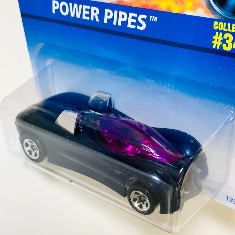 1995 Hot Wheels Power Pipes 349 azul oscuro 5SP